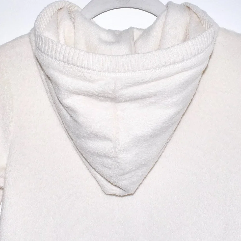 GapKids SUPER Soft Inside and Out Hoodie Sweater with Buttons - Large (1…